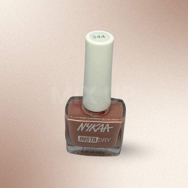 Nykaa Insta Dry Nail Enamel - Nude Notification 344 - Image 2