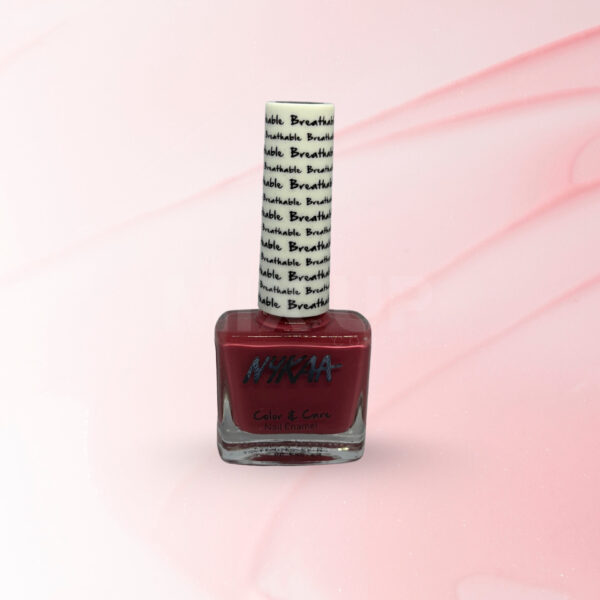 Nykaa Color & Care Breathable Nail Enamel - Rosy Future-322