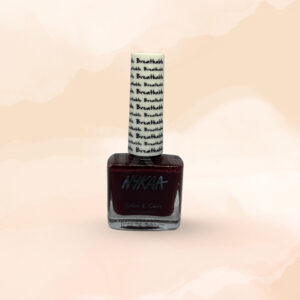 Nykaa Breathable Nail Polish - Wine Unwind - 326 - 9ml