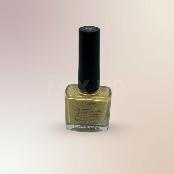 Nykaa Nail Enamel-Caramel Macchiato- 53- 9ml - Image 2