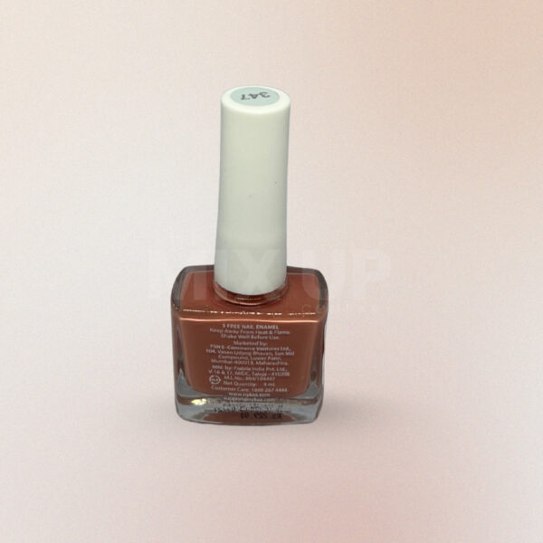 Nykaa Nail Enamel - Coral Chat - 347 - 9ml - Image 2