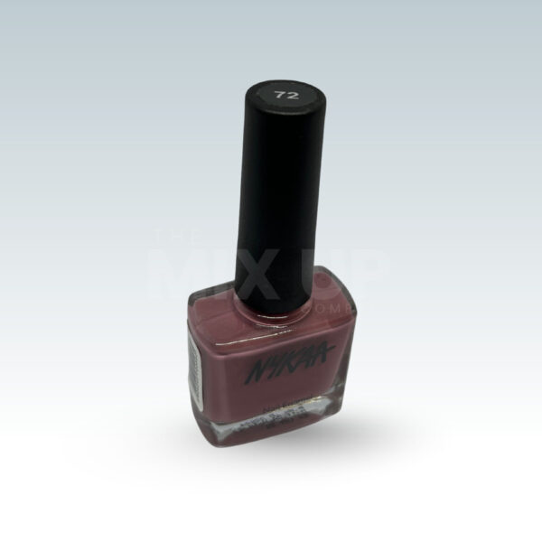 Nykaa Nail Enamel- Blackcurrant Gelato-72-9mL - Image 3