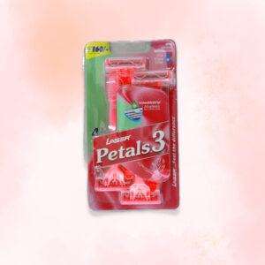 Laser Petals 3 Triple Blade Razors - 4 Pack