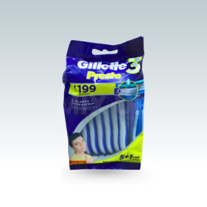 Gillette Presto 3 Disposable Razors - Pack of 6 (5+1 Free)