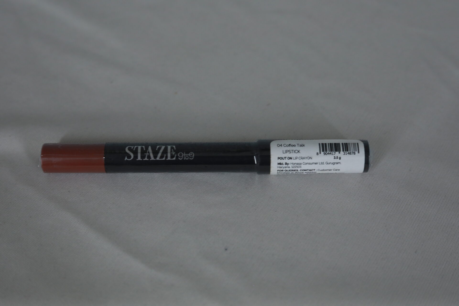 STAZÉ 9to9 Pout On 12HR Lip Crayon - 04 Coffee Talk