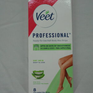 Veet Professional Ready to Use Half Body Wax Strips – Dry Skin