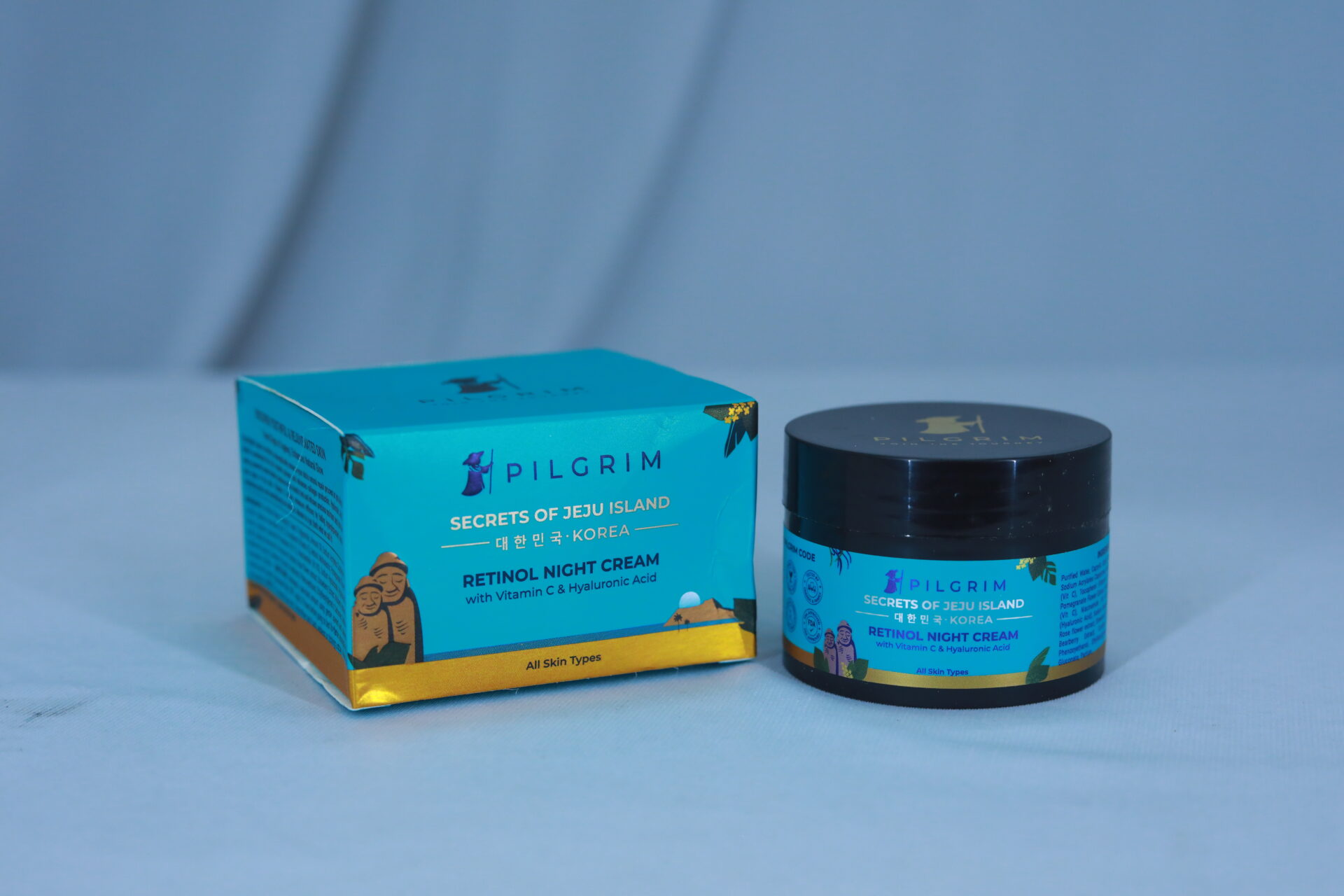 Pilgrim Retinol Night Cream Secrets of Jeju Island – 50g