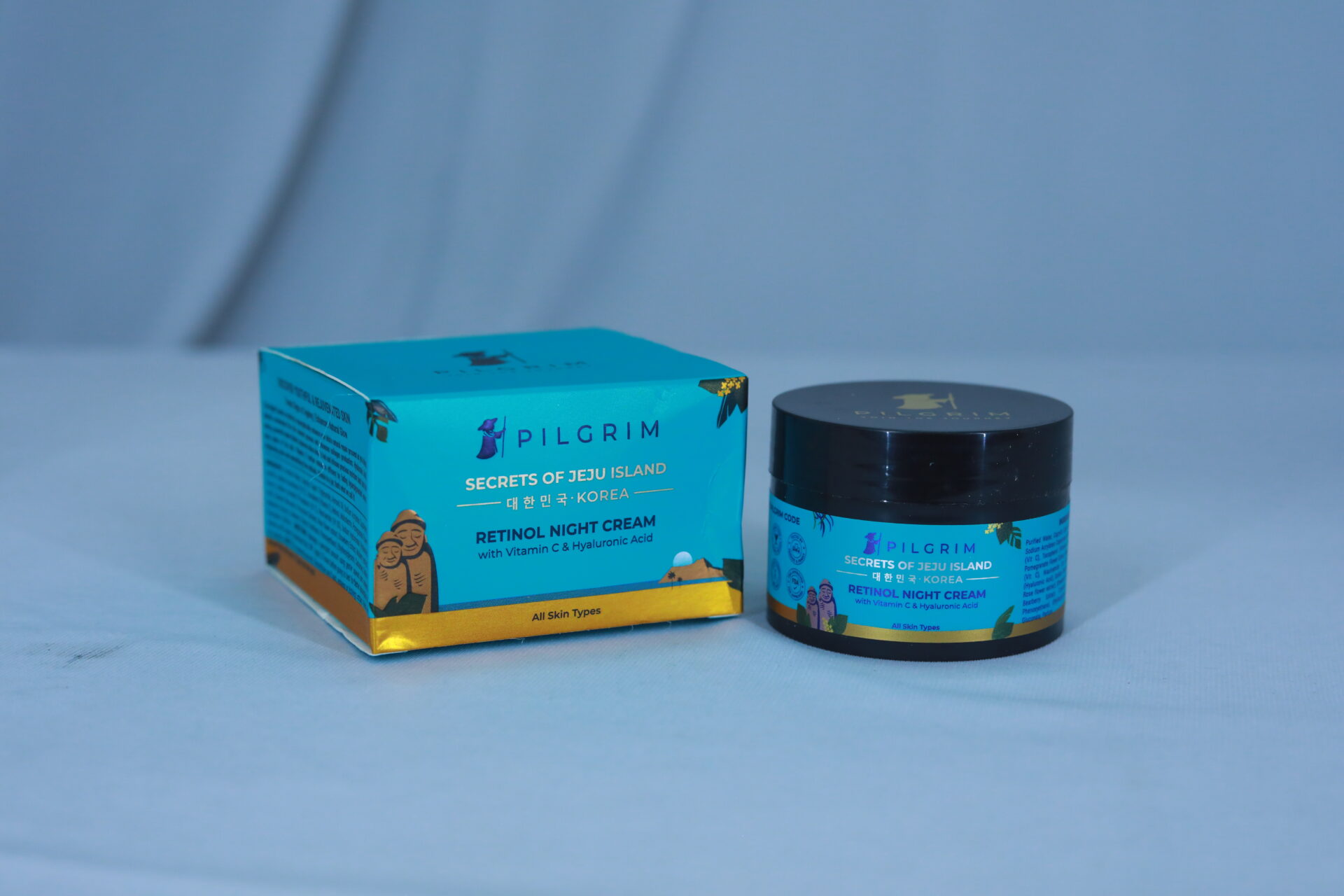 Pilgrim Retinol Night Cream Secrets of Jeju Island – 50g - Image 6