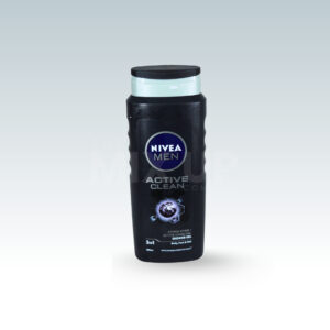 Nivea Men Active Clean Shower Gel, 3-in-1- 500ml