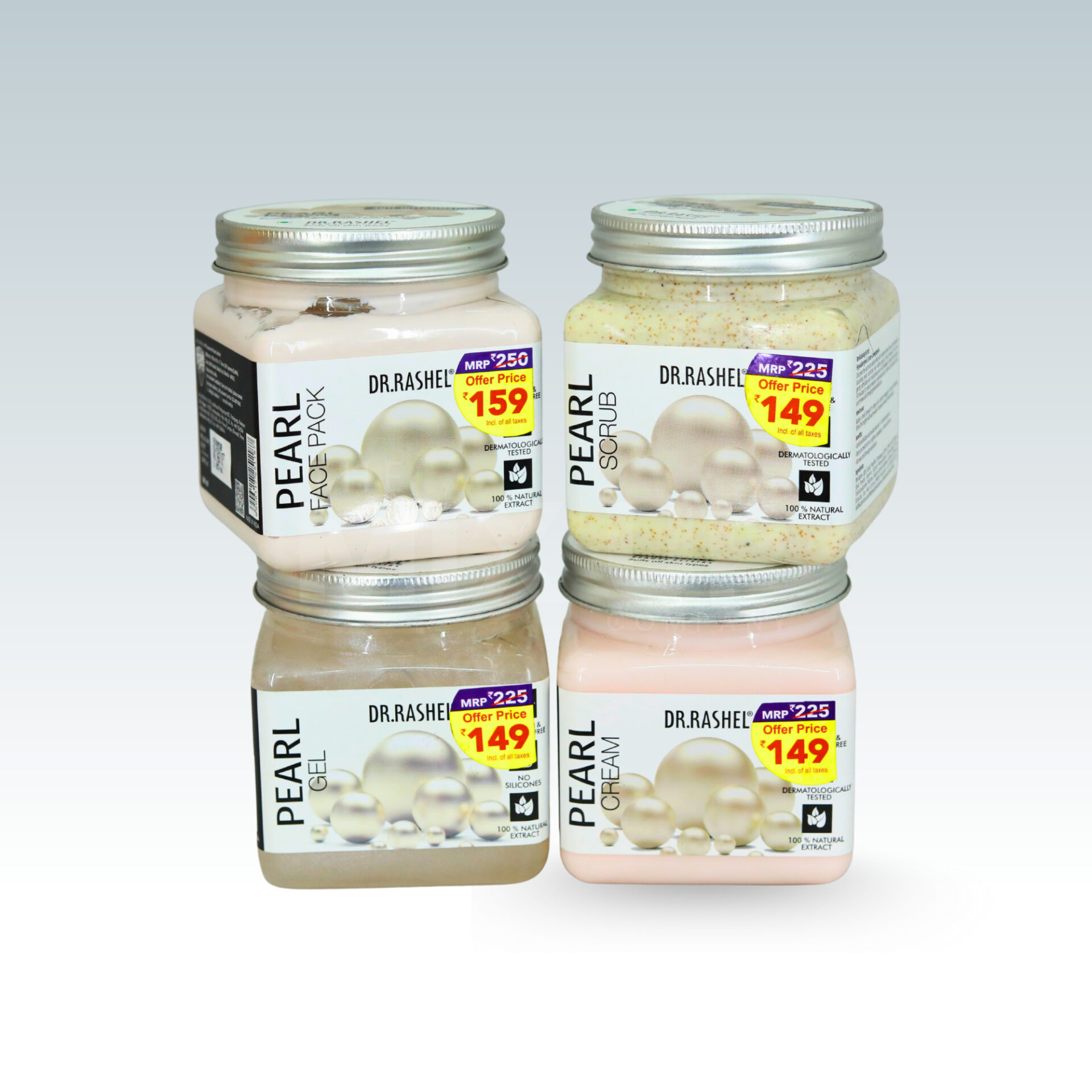 Dr. Rashel Pearl Face Pack for Glowing Skin (380 ml) - Image 6