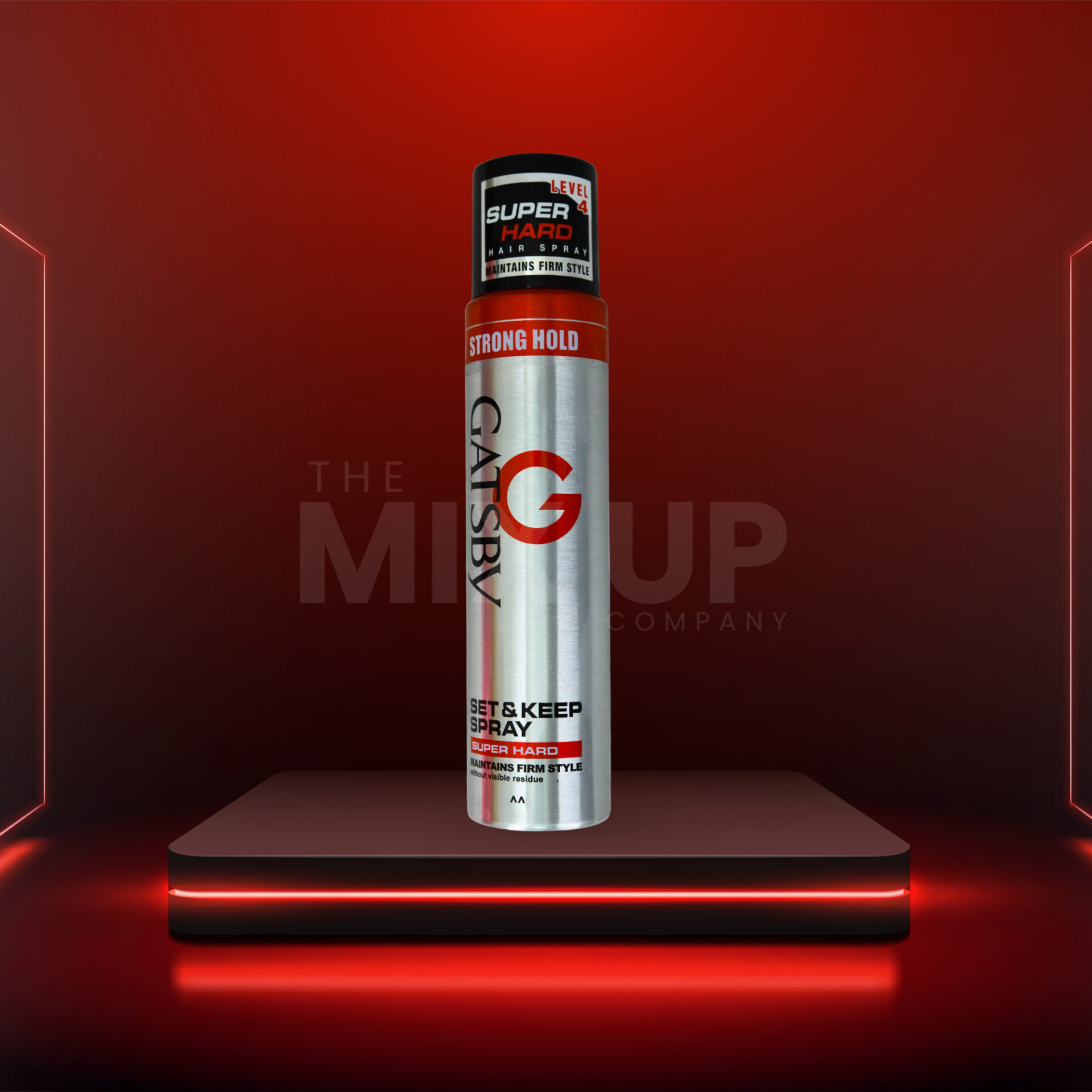 Gatsby Super Hard Hair Spray | Strong Hold & UV Protection- L4 - Image 2