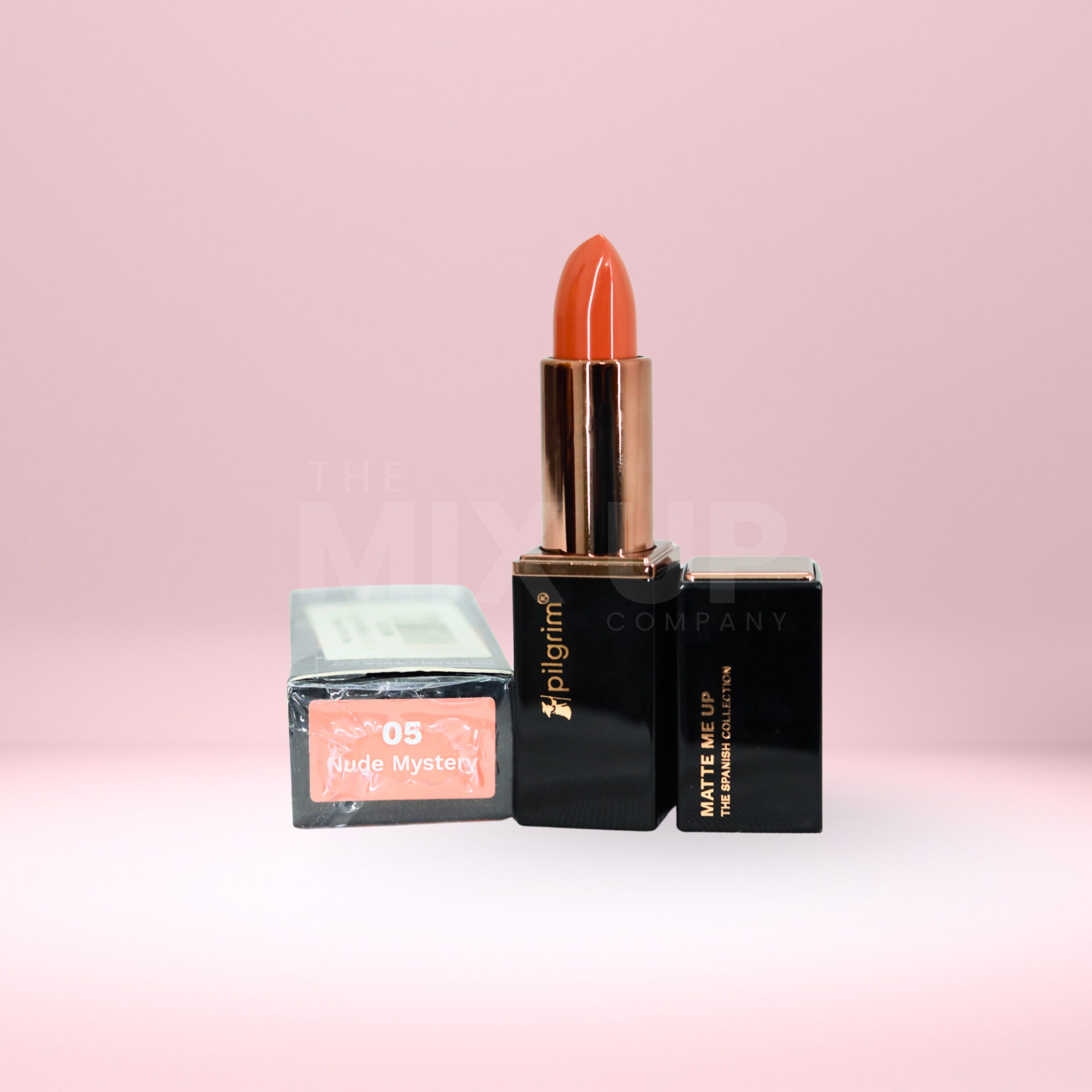 Pilgrim Matte Me Up! Lipstick SPF 30 -05- Nude Mystery