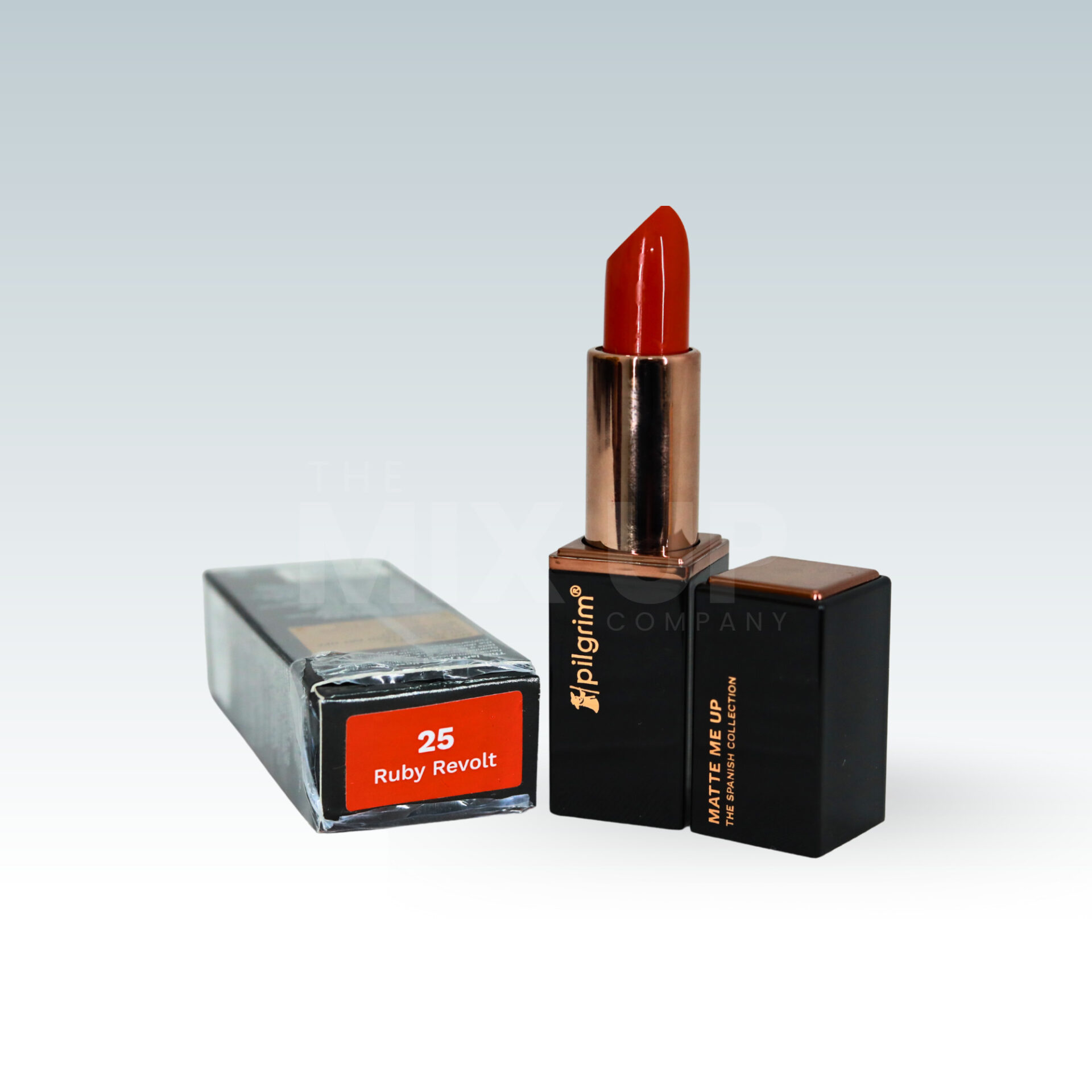 Pilgrim Matte Me Up! 25 Ruby Revolt-Lipstick-SPF 30