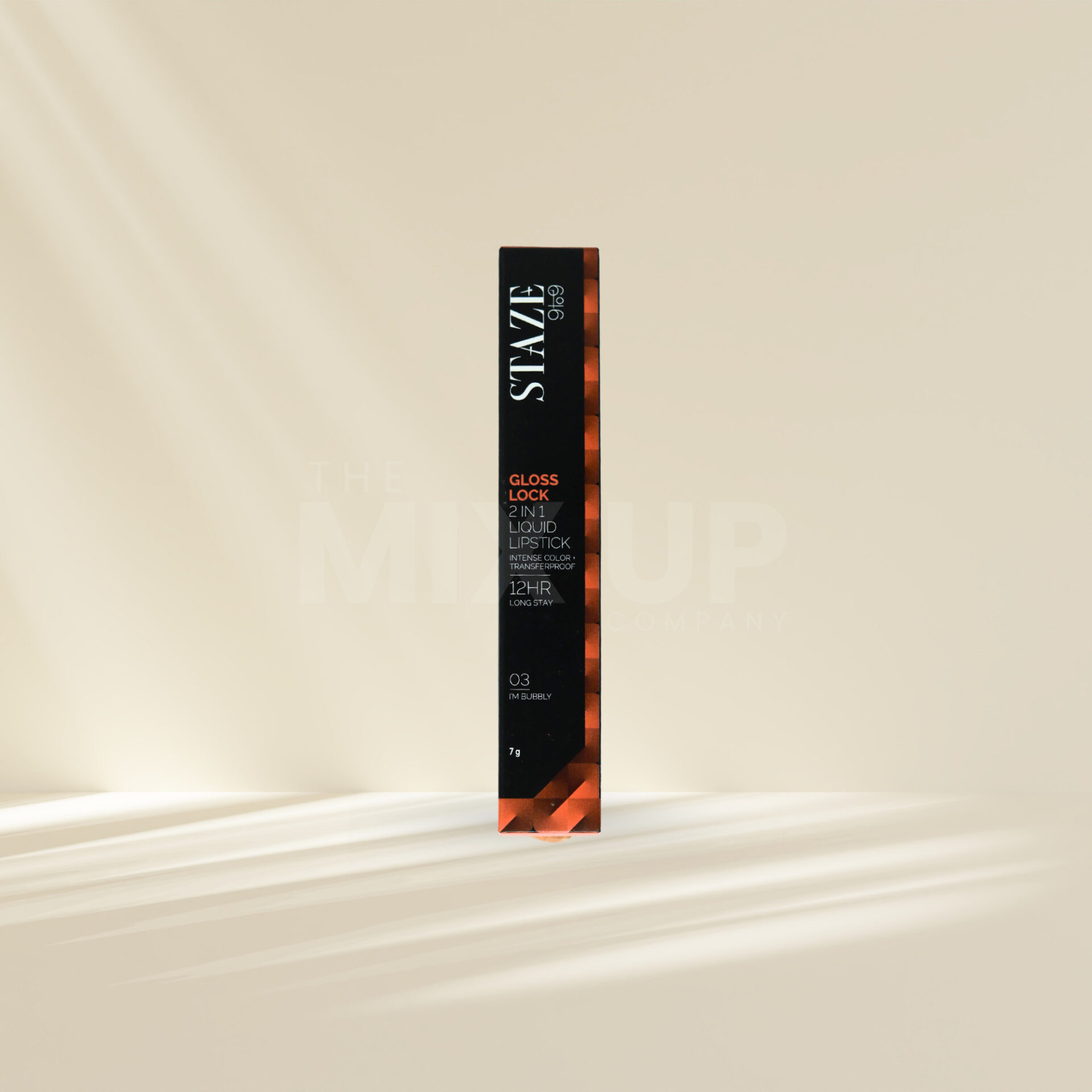 Staze 9to9 Gloss Lock 2-in-1 Liquid Lipstick | 03 I'm Bubbly