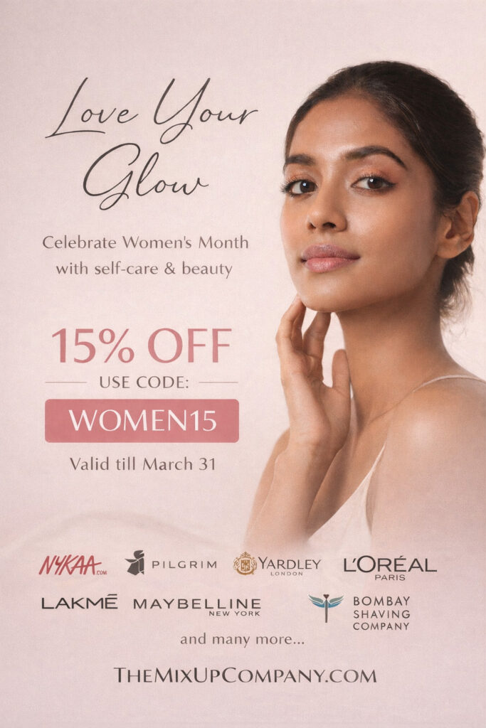 Women’s Month Sale – 15% Off on Beauty & Self Care Products | TheMixUpCompany
